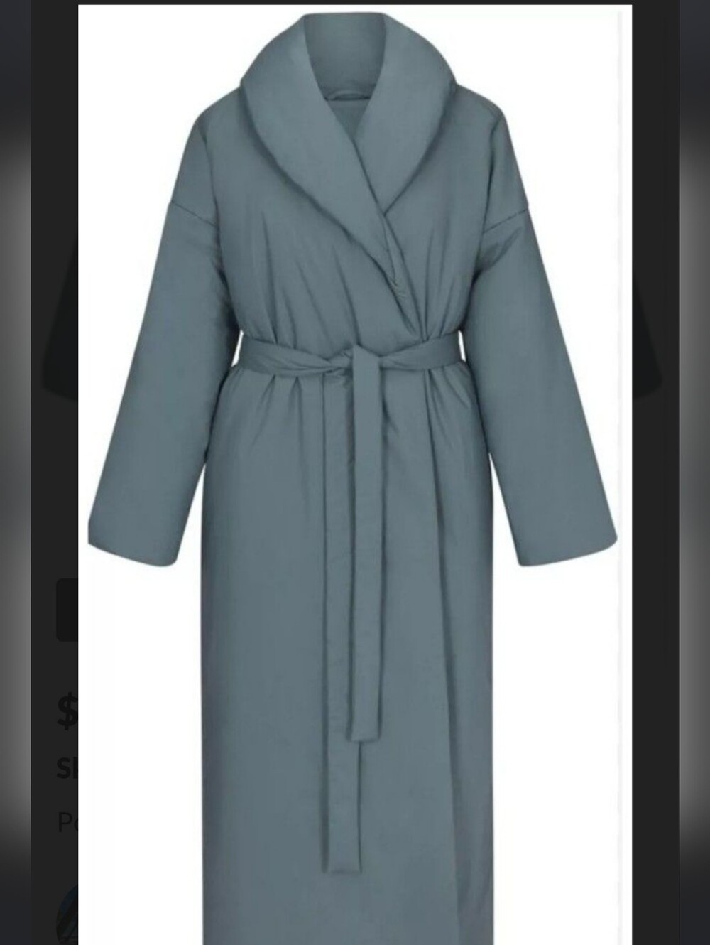 Skims DUVET L\XL Kyanite 1st Run Kyanite Duvet Bath Robe Coat